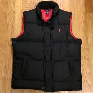 🐎 Polo Ralph Lauren Boy’s Down Vest~L 16/18 🐎